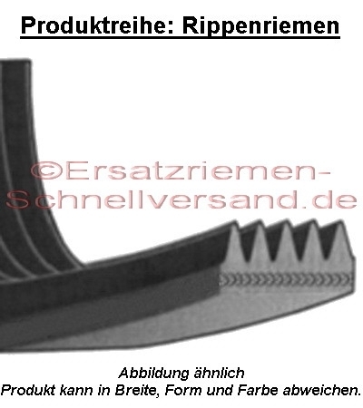 Antriebsriemen / Rippenriemen Black&Decker Gartenhäcksler B&D Häcksler D 38 / D38 Rippenversion