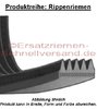 Antriebsriemen / Keilriemen für Black&Decker Elektrohobel B&D KW712 / KW 712