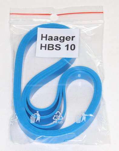 3x Bandsägenbandage / Belagband für Haager Bandsäge HBS 10