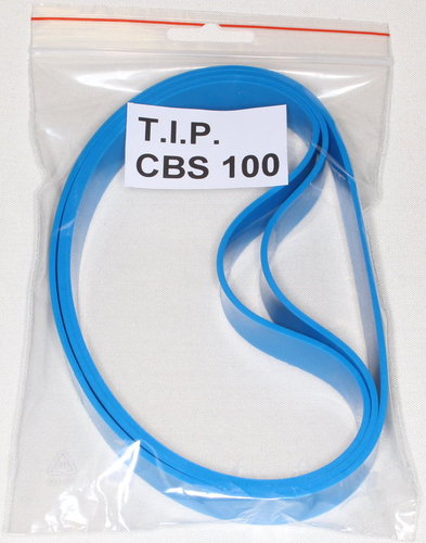 3x Bandsägenbandage / Belagband für Bandsäge T.I.P. CBS 100 / CBS100
