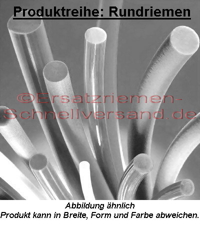 Rundriemen / Antriebsriemen für T.I.P. Drechselbank Modell TIP WL 800 / WL800