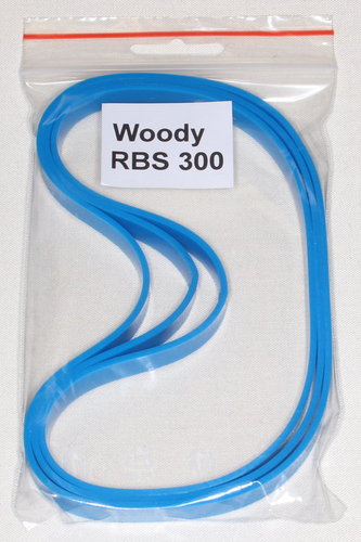 3x Bandsägenbandage / Belagband für Bandsäge Woody RBS300 / RBS 300