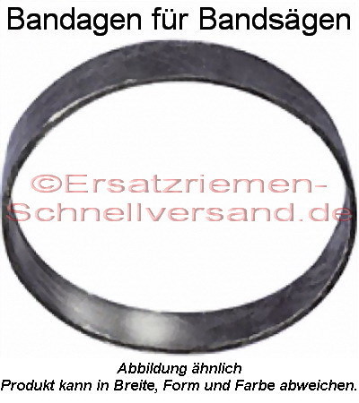 2x Bandsägenbandage / Belagband für Hochland Bandsäge HBS 550 / HBS550
