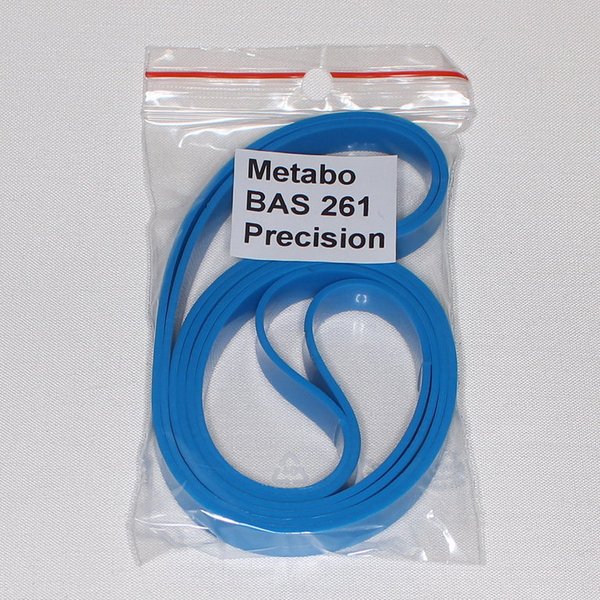 2x Bandsägenbandage / Belagband für Metabo Bandsäge BAS 261 Precision