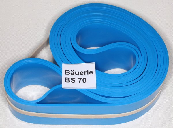 2x Bandage Belagband Beläge für Bandsäge Bäuerle BS70 / BS 70